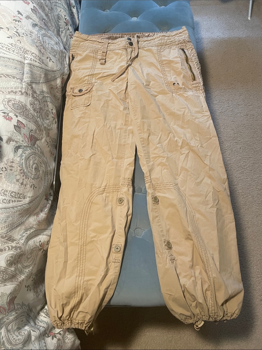 Abercrombie and Fitch Cargo Pants from the Early 2000s